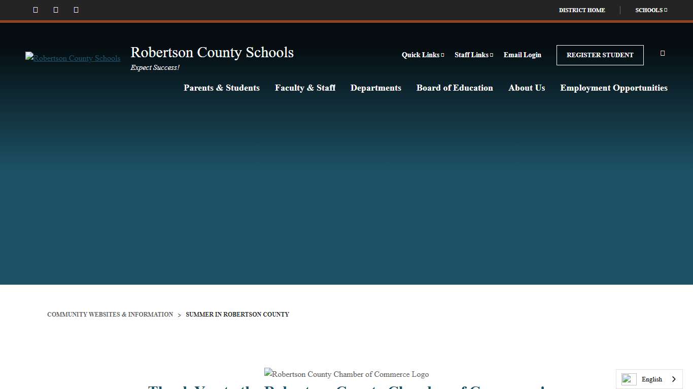 Summer in Robertson County